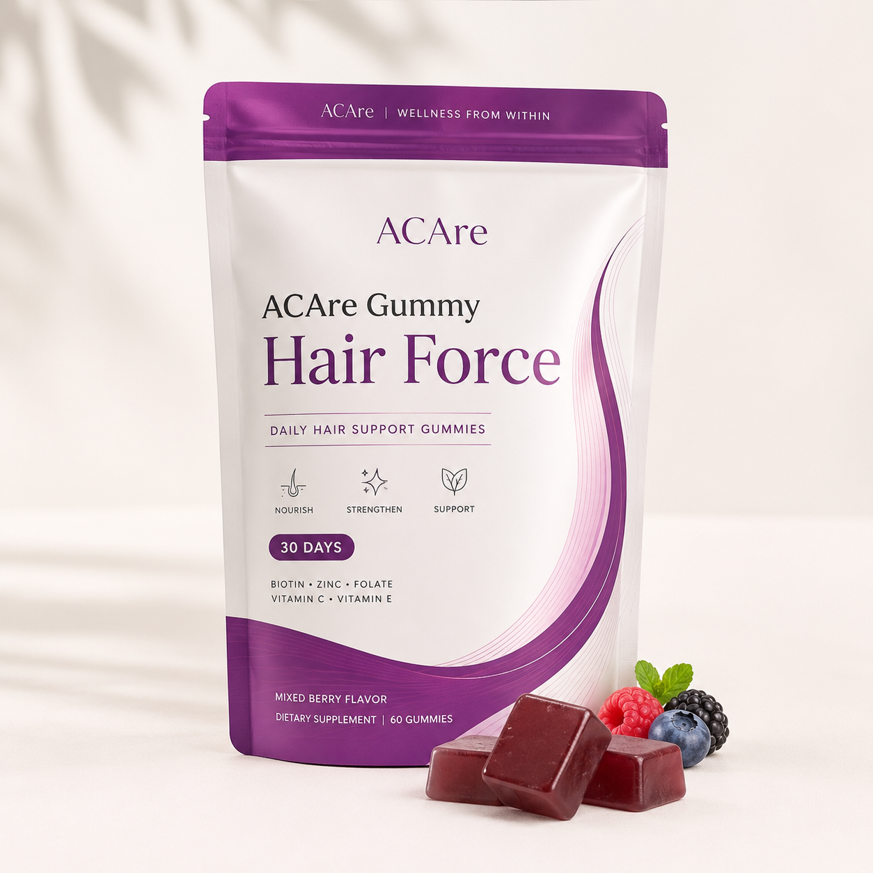 ACAre Gummy Hair Force hero image