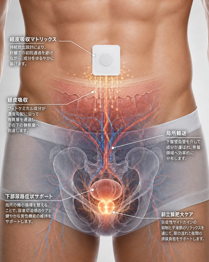 ProstatePatch™ 爽快ゼンリパッチ